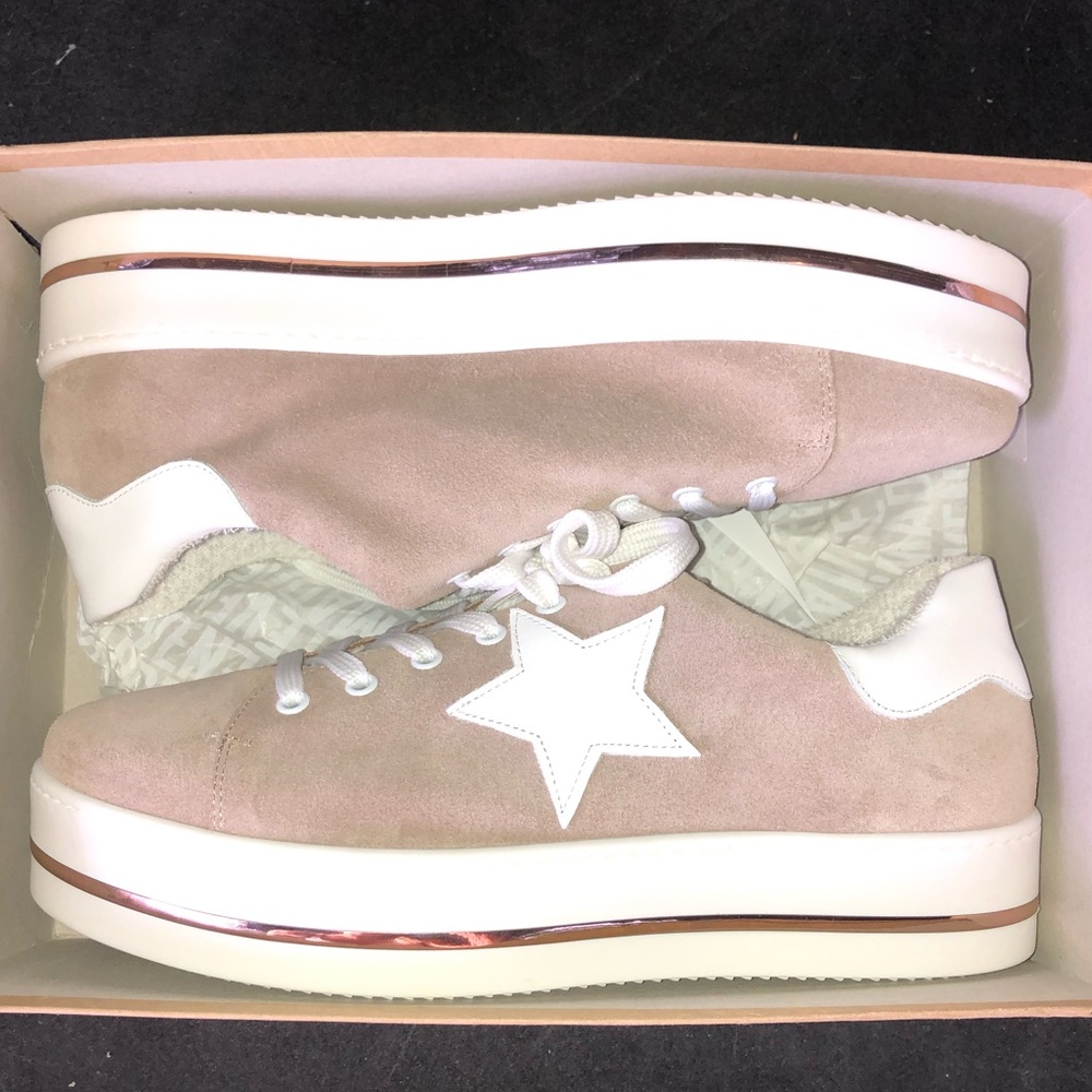 candidate grey suede steve madden sneakers